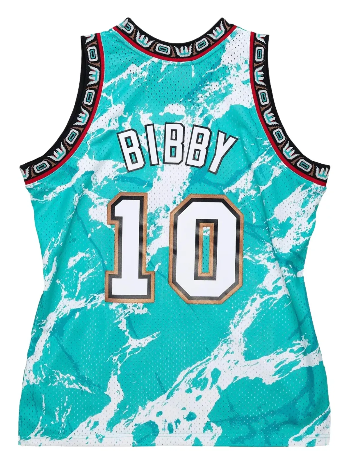 Mitchell & Ness ミック・ビビー NBAグリズリーズ 1998 チーム マーブル スウィングマン ベスト ブルー - 画像2