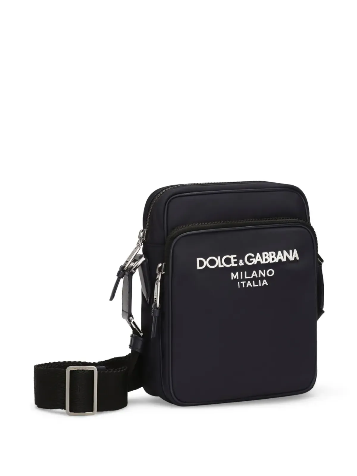 Dolce & Gabbana ロゴ入りクロスボディバッグ ブルー - 画像4