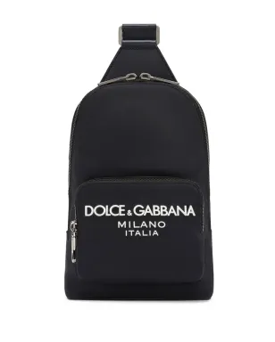 Dolce & Gabbana ロゴ文字入り クロスボディバックパック - サムネイル1