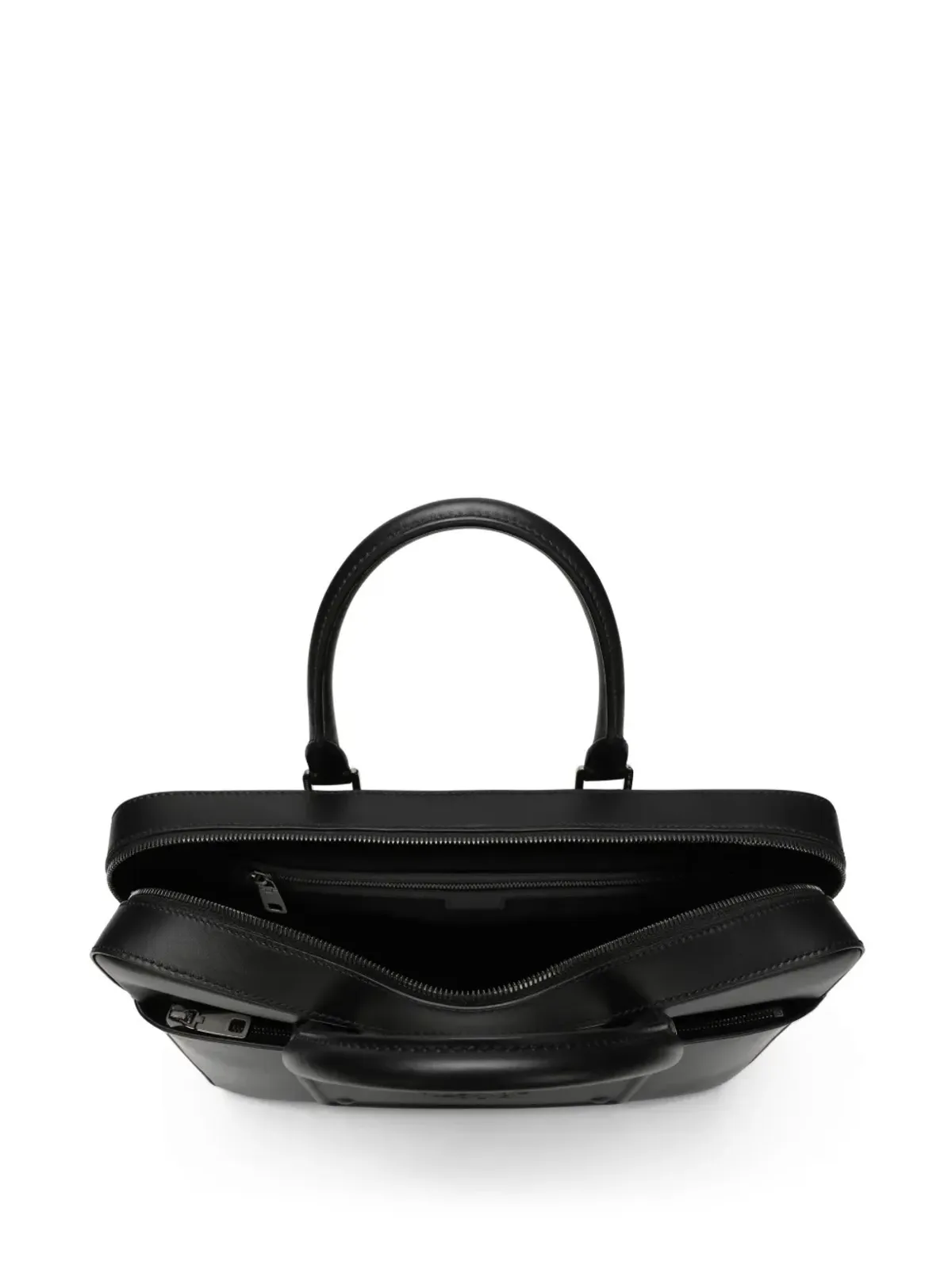 Dolce & Gabbana ロゴエンボスレザー ラップトップバッグ - ブラック - 画像5