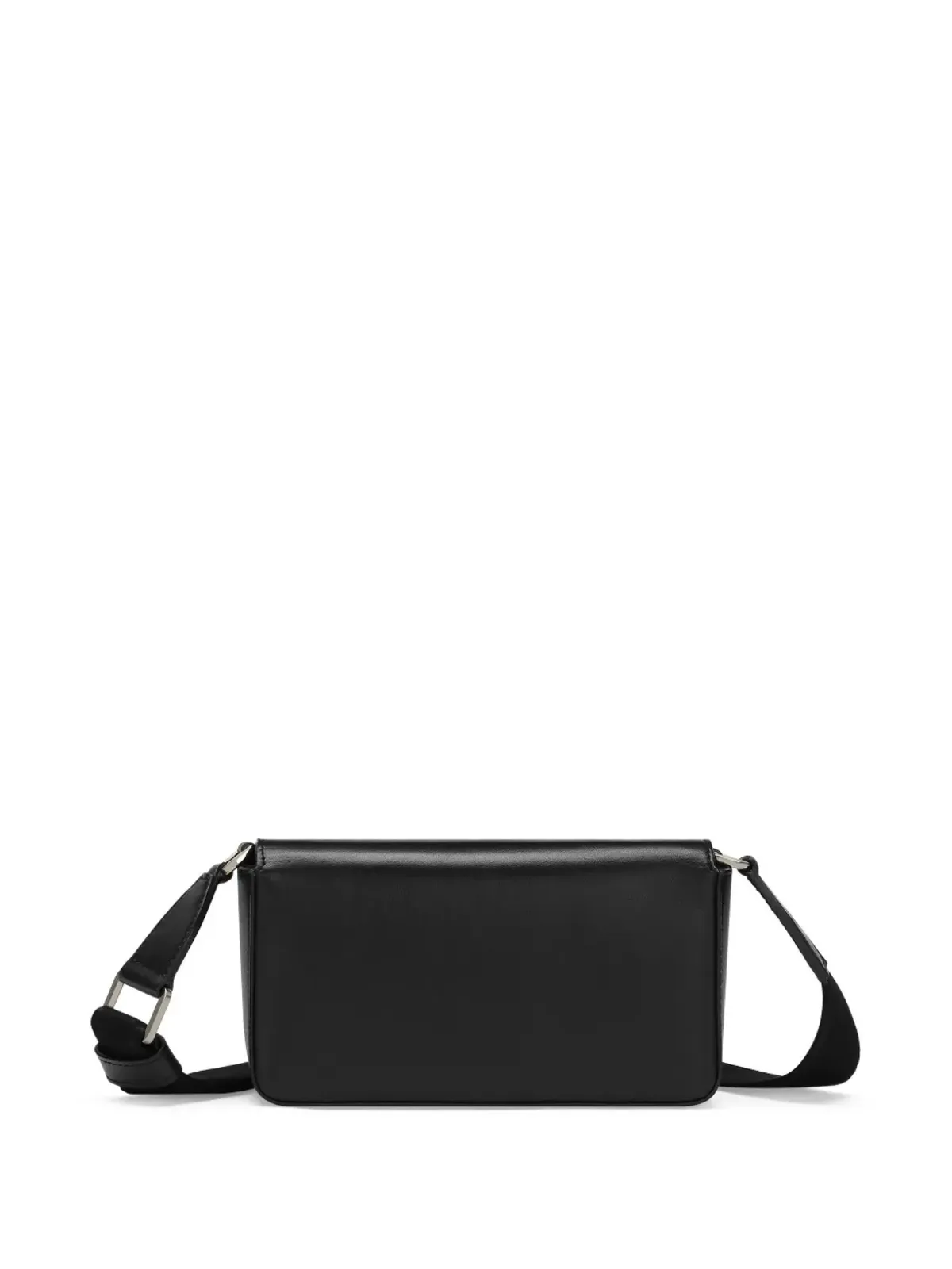 Dolce & Gabbana ロゴエンボス レザー ミニショルダーバッグ - ブラック - 画像3