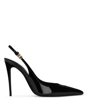 Dolce & Gabbana DNA パテントレザー スリングバック パンプス - サムネイル1