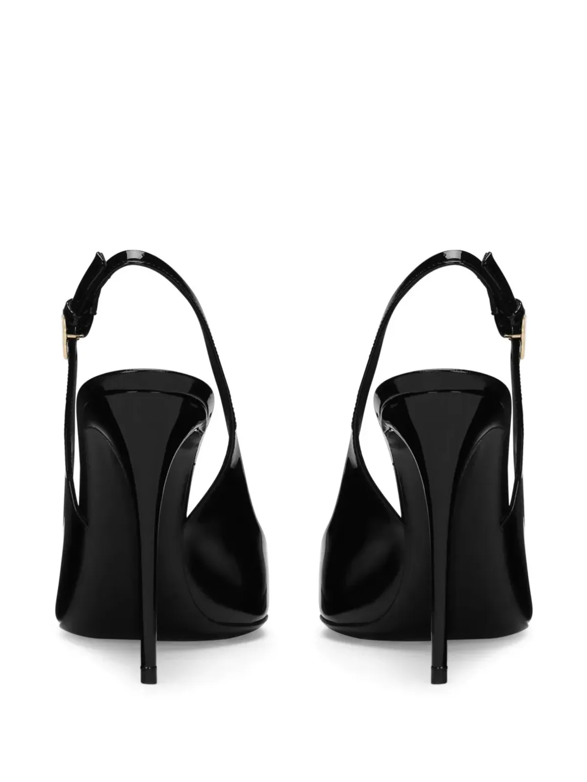 Dolce & Gabbana DNA パテントレザー スリングバック パンプス - 画像3