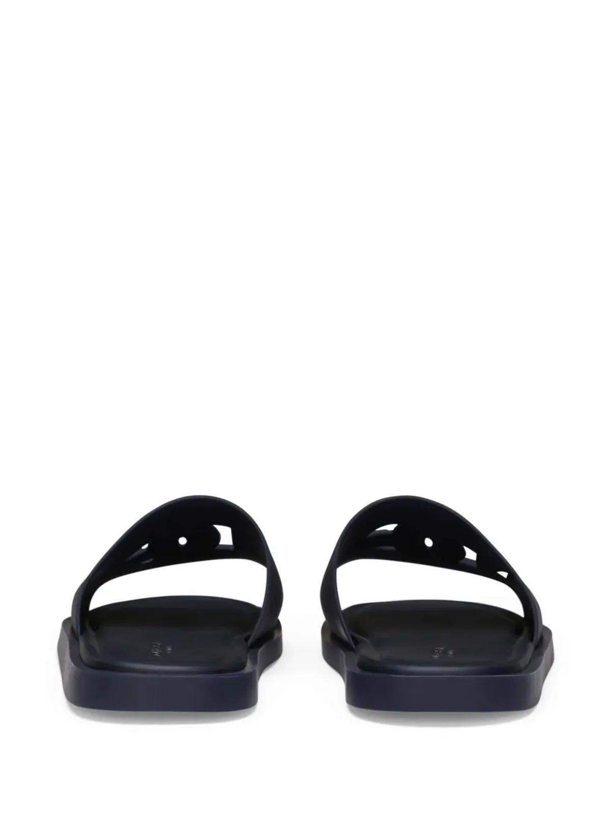 Dolce & Gabbana ロゴエンボス加工のカットアウトスライド - ブルー - 画像3