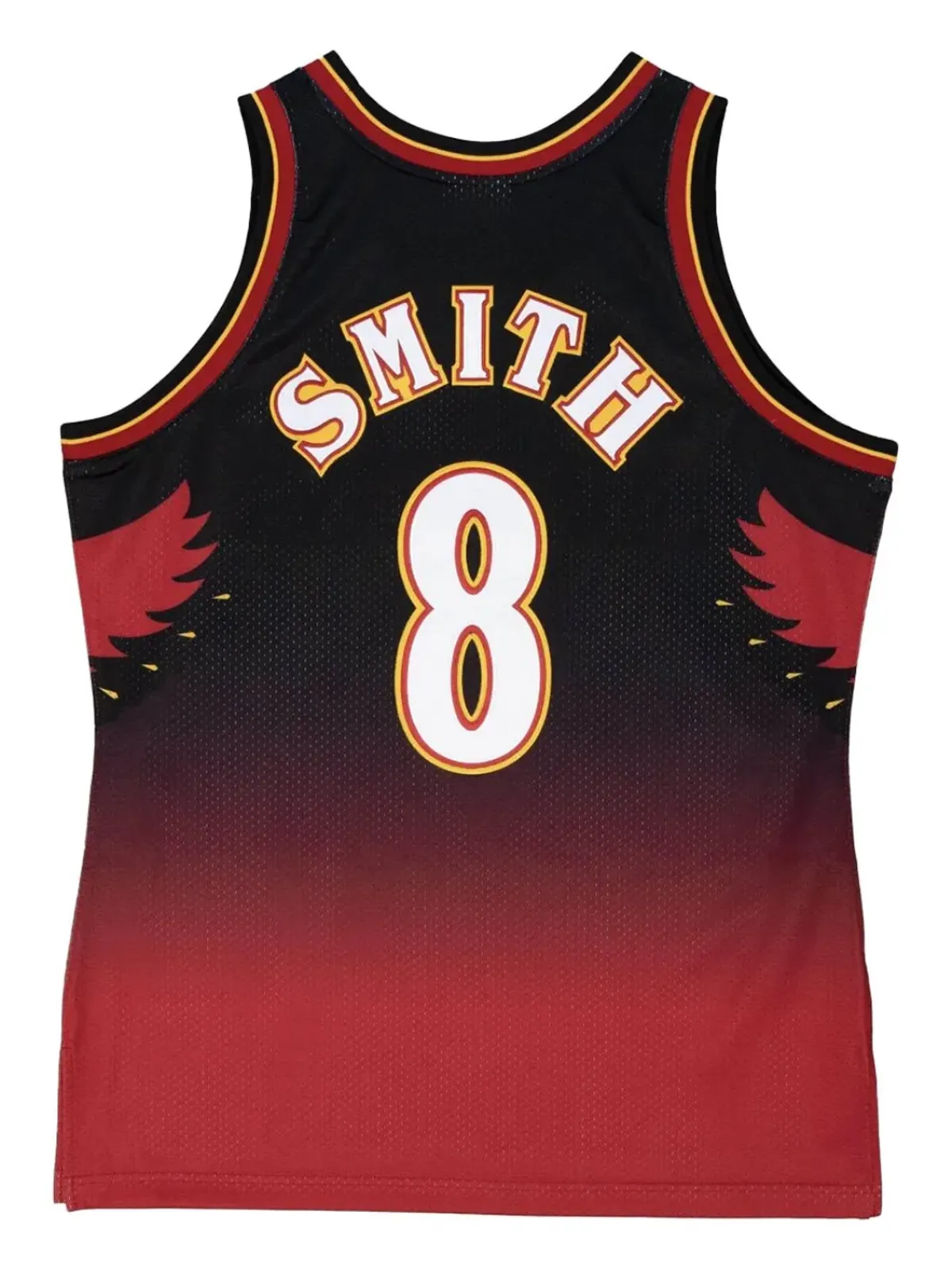 Mitchell & Ness NBAアトランタ・ホークス 1996 Steve Smith アAuthenticジャージ - レッド - 画像2