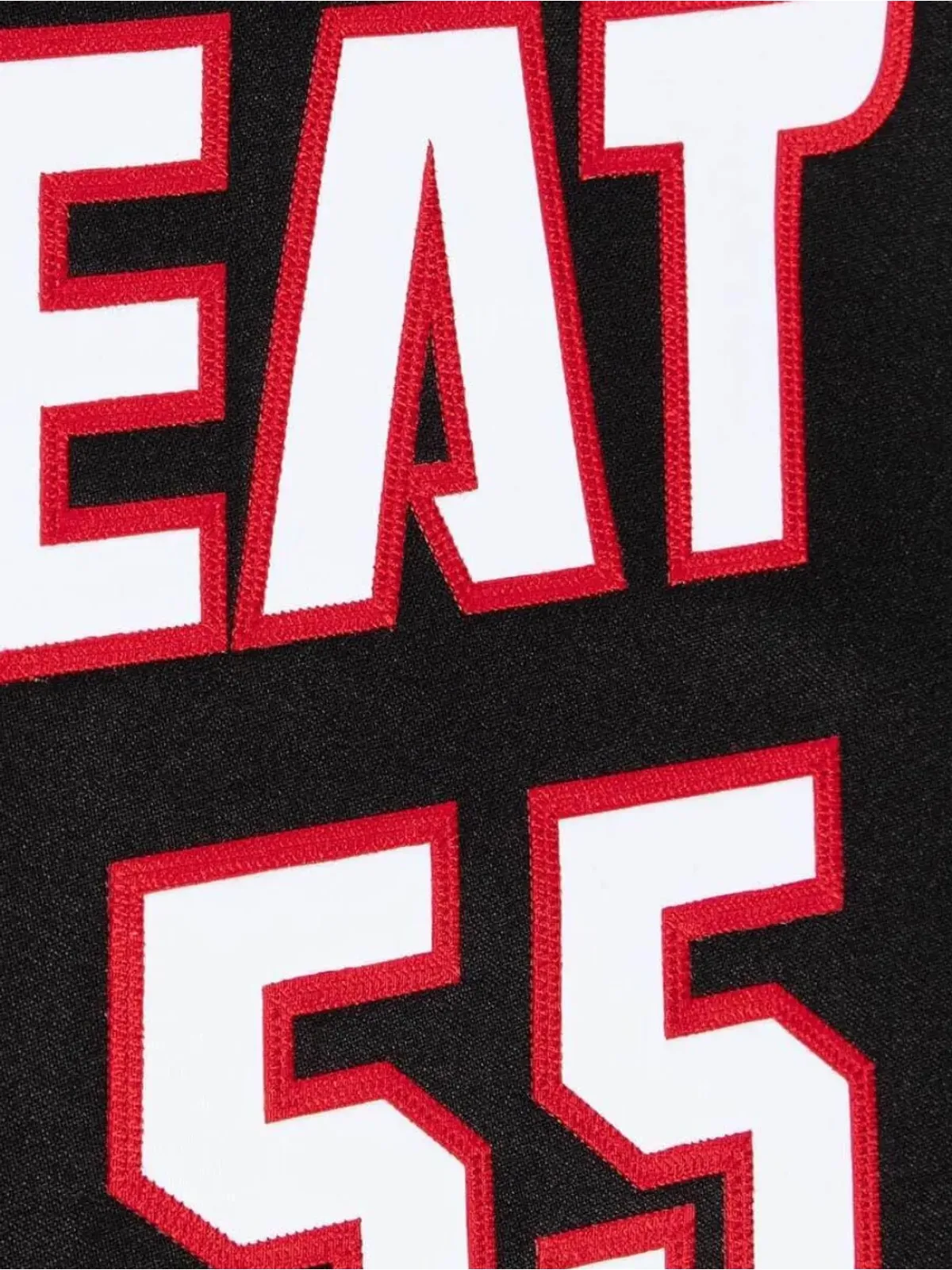 Mitchell & Ness NBA Miami Heat 05-06 Jason Williams バスケットボールジャージ ブラック - 画像3