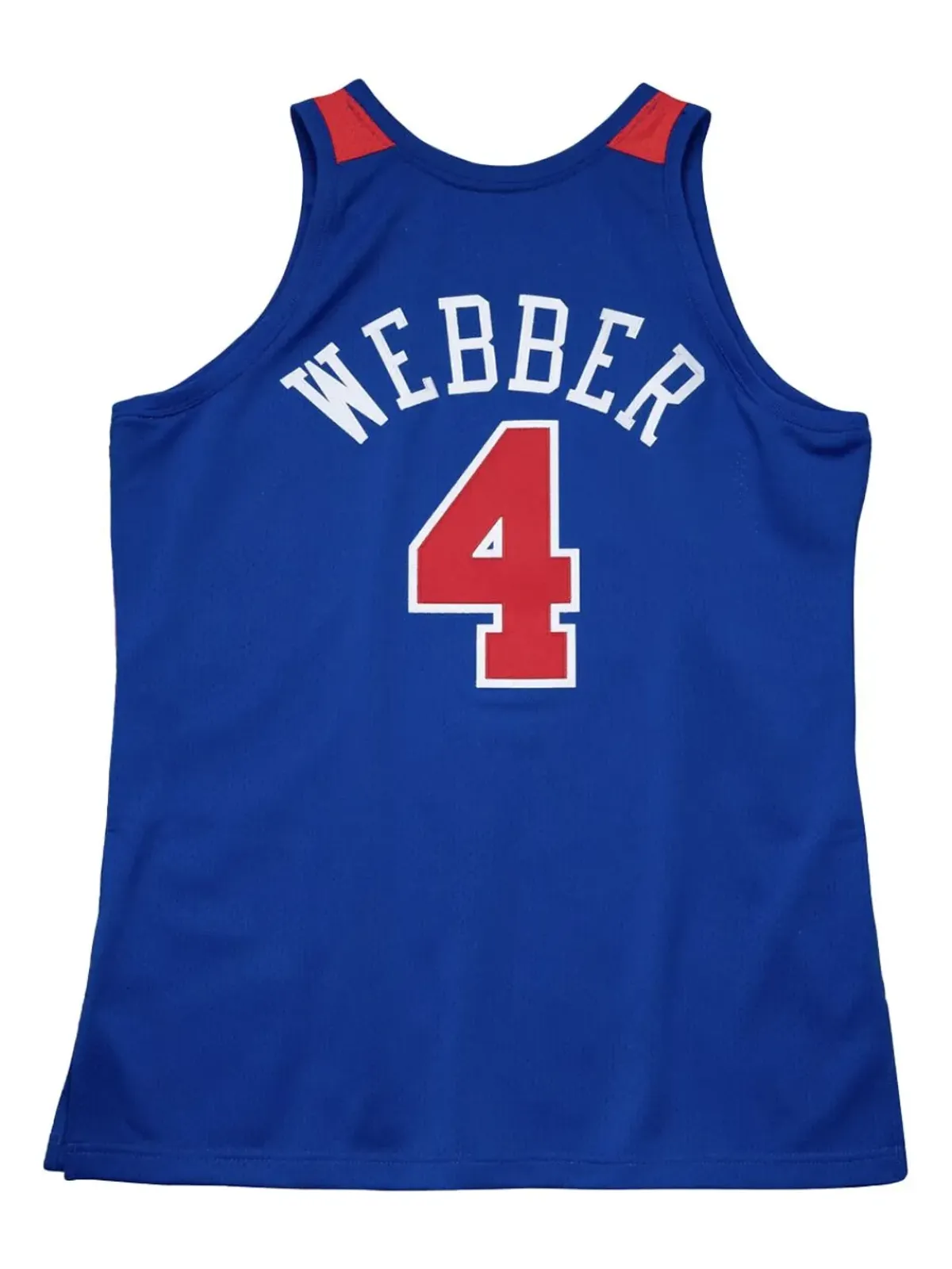 Mitchell & Ness NBA Washington Bullets 96-97 Chris Webber オーセンティック ジャージー ベストトップ - ブルー - 画像2
