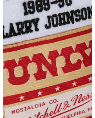 Mitchell & Ness Runnin Rebels 1989 Larry Johnson NCAA UNLV ジャージ - サムネイル3