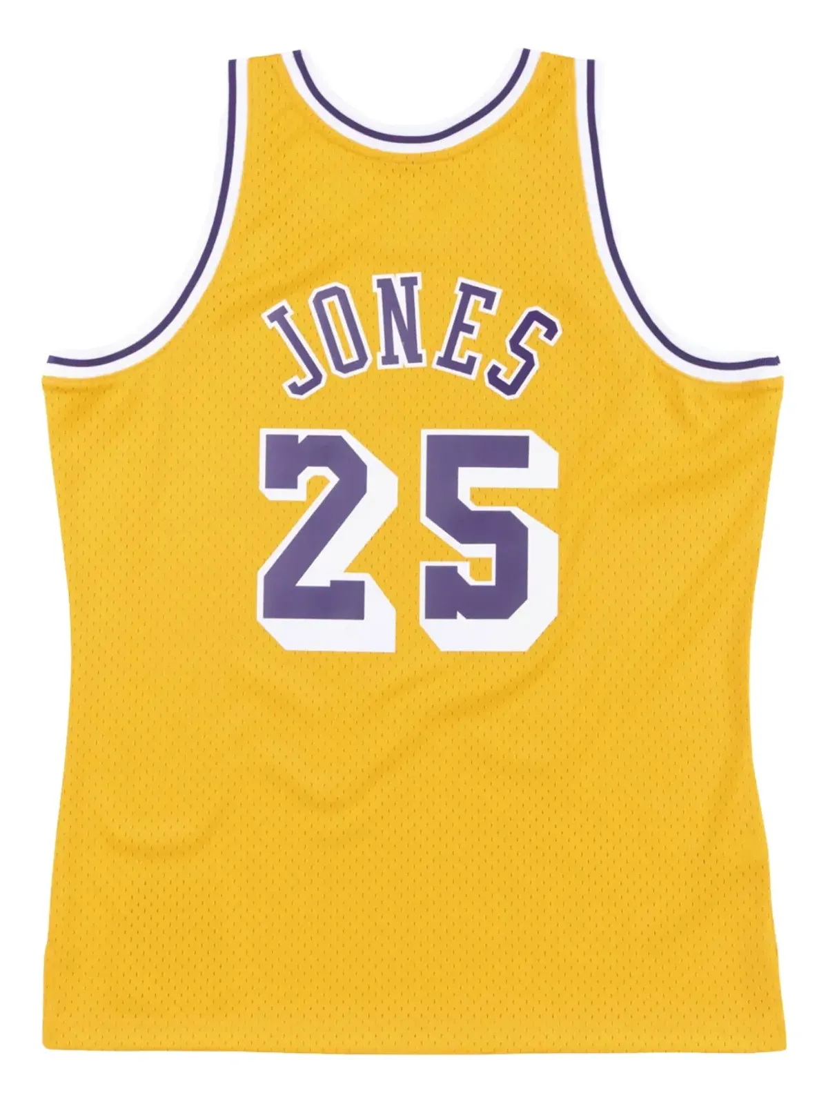 Mitchell & Ness エディー・ジョーンズ NBA レイカーズ 1994-1995 スウィングマン ベスト - イエロー - 画像2