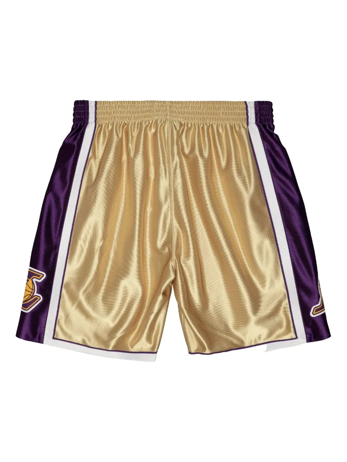 Mitchell & Ness NBA LA Lakers 2009 75周年 Swingman ショーツ - ゴールド - 画像2