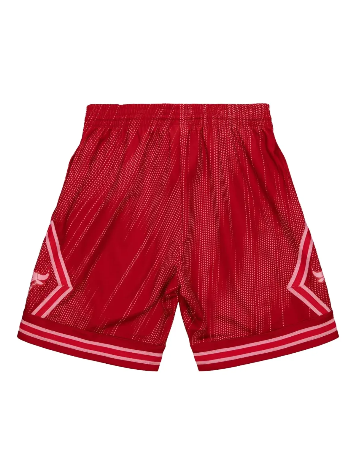 Mitchell & Ness x NBA Chicago Bulls 2008 モノクローム・スイングマン ショーツ - レッド - 画像2