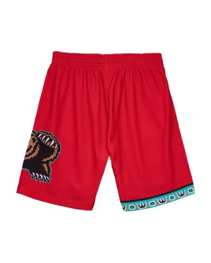 Mitchell & Ness NBA Vancouver Grizzlies 1998 Swingman ショーツ（レッド） - サムネイル2