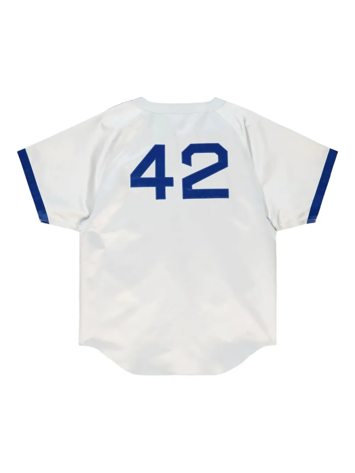 Mitchell & Ness Jackie Robinson MLB Los Angeles Dodgers 1949 shirt - White - 画像2