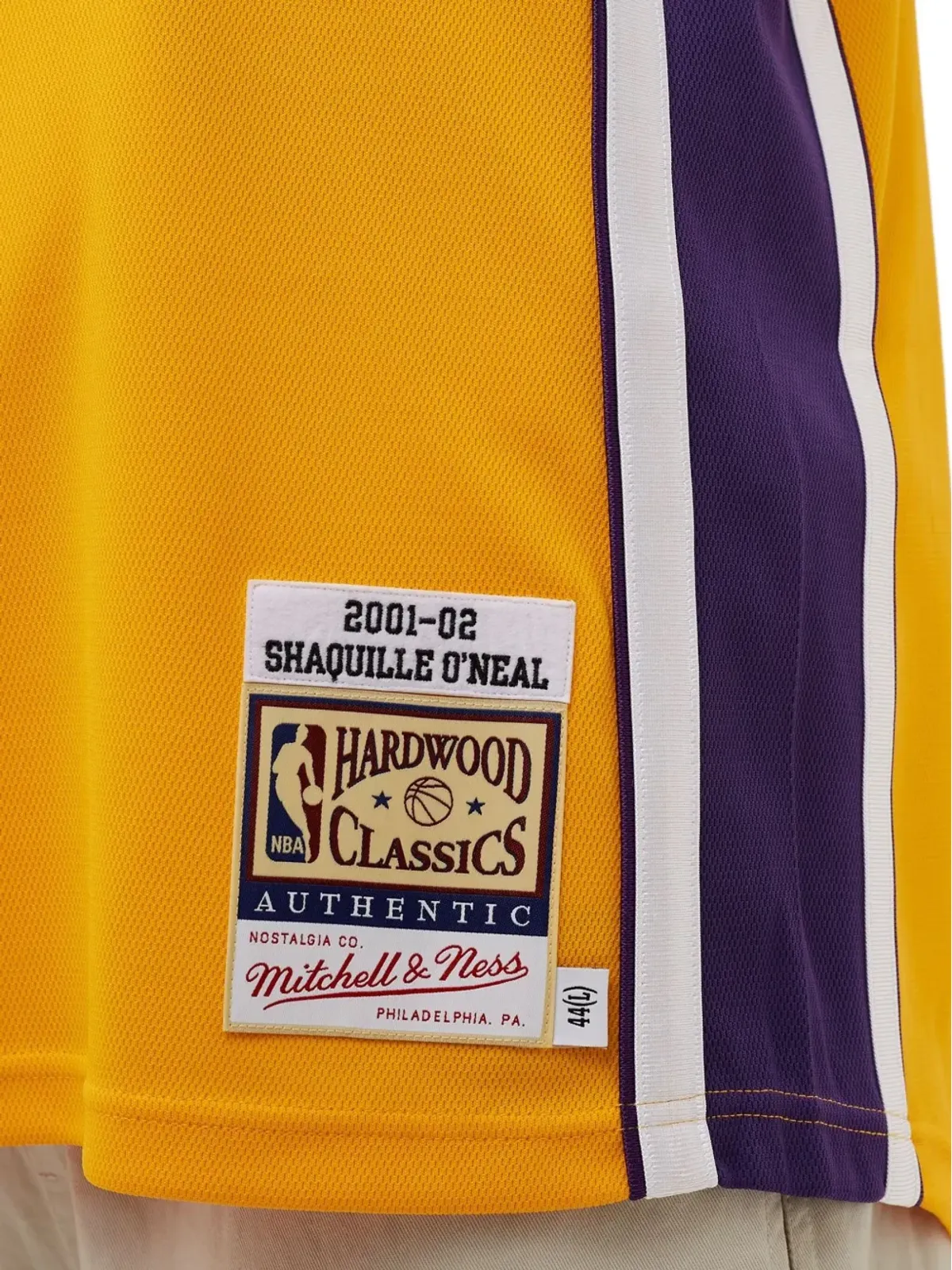 Mitchell & Ness x La Lakers ロゴプリントベスト - イエロー - 画像5