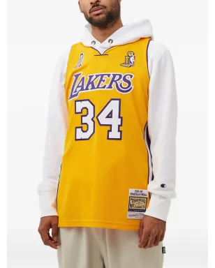 Mitchell & Ness x La Lakers ロゴプリントベスト - イエロー - サムネイル2