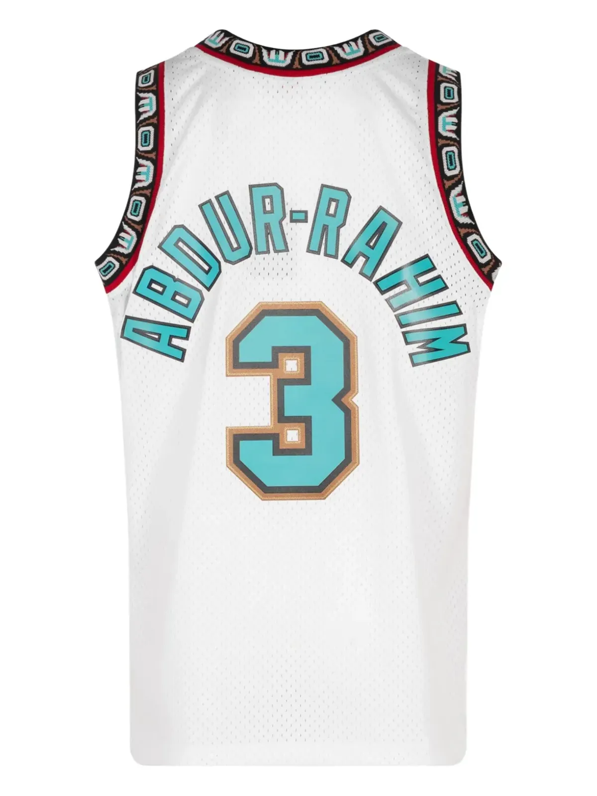 Mitchell & Ness × NBA 98グリズリーズ Shareef Abdur-Rahim スウィングマン ホーム タンクトップ - White - 画像3