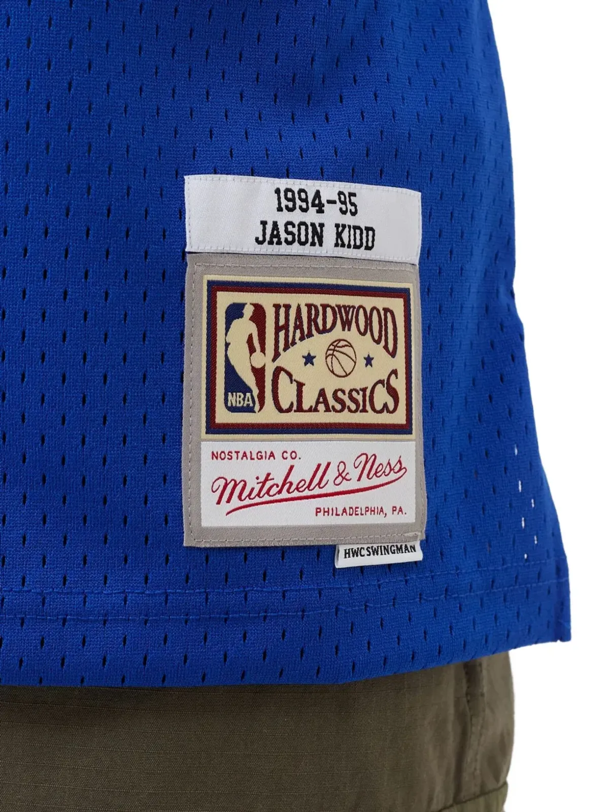 Mitchell & Ness NBA Dallas Mavericks ジャージ - ブルー - 画像5