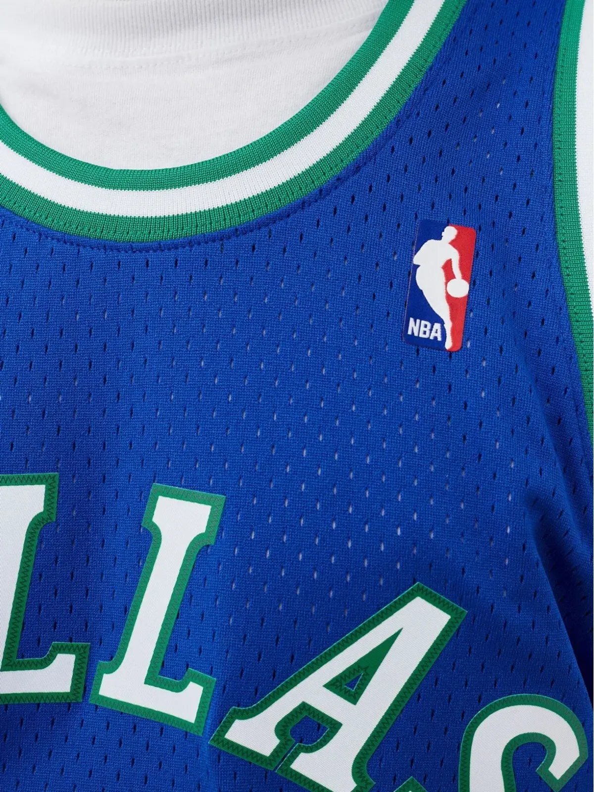 Mitchell & Ness NBA Dallas Mavericks ジャージ - ブルー - 画像4
