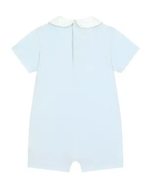 Dolce & Gabbana Kids ロゴプリント コットン ロンパースとビーニー セット - サムネイル2