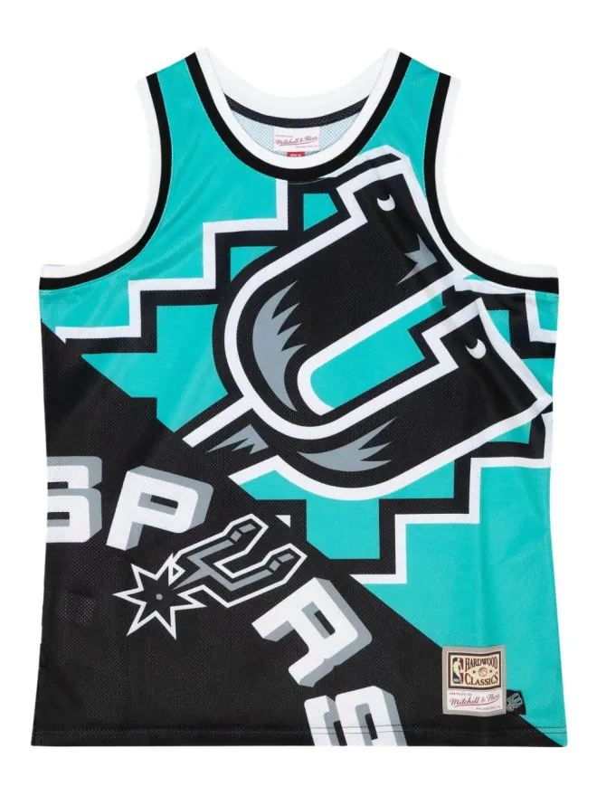 Mitchell & Ness Mitchell & Ness x NBA San Antonio Spurs Big Face 5.0 タンクトップ - グリーンの商品画像
