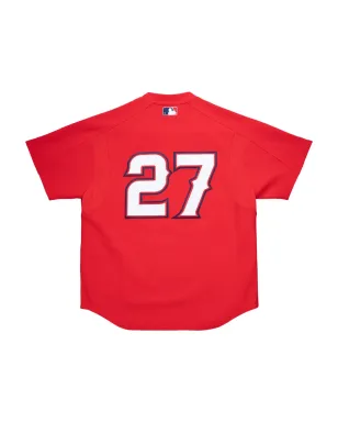 Mitchell & Ness MLB LA Angels 2004 Vladimir Guerrero ベースボールジャージー - レッド - サムネイル2