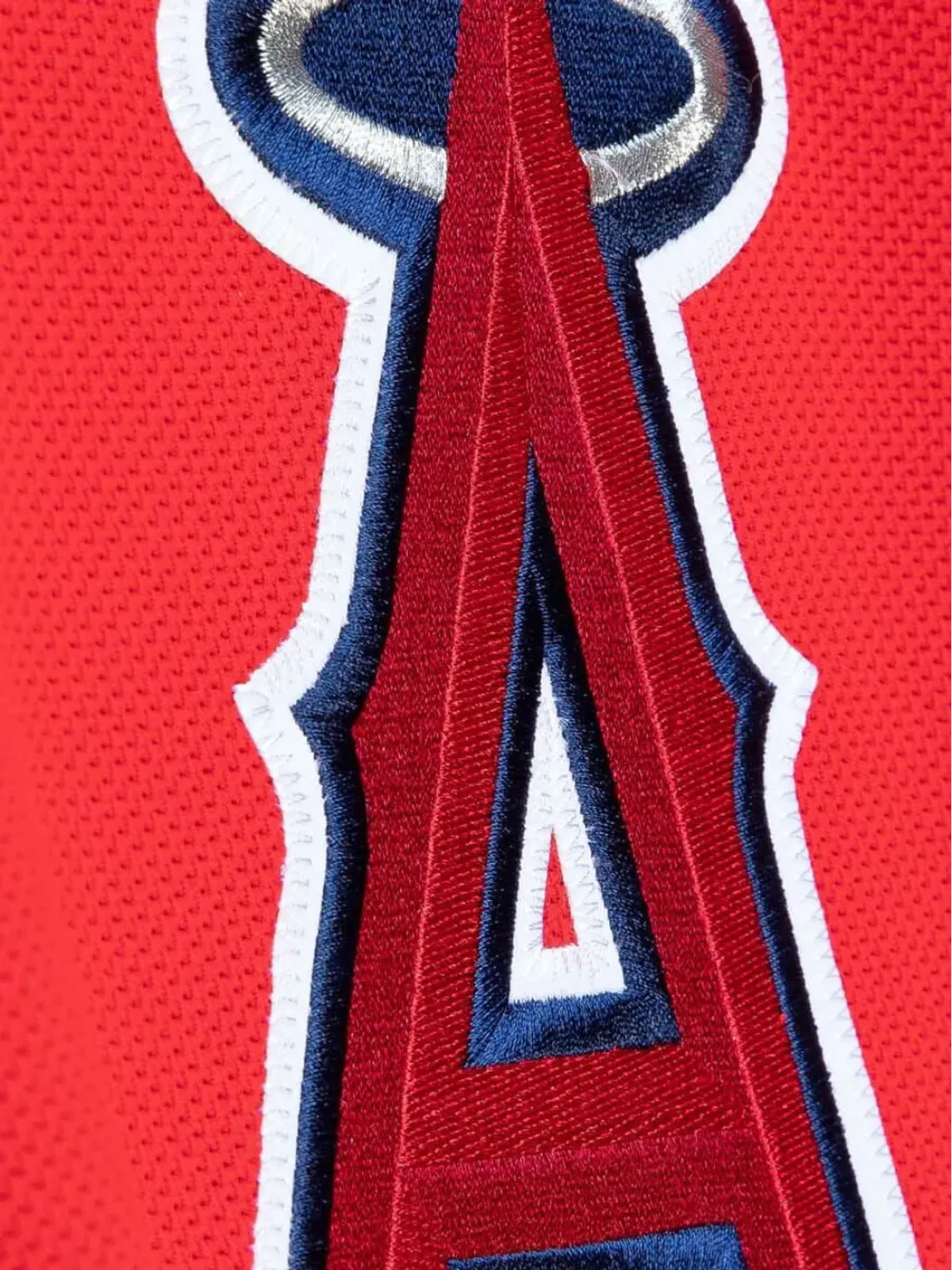 Mitchell & Ness MLB LA Angels 2004 Vladimir Guerrero ベースボールジャージー - レッド - 画像3