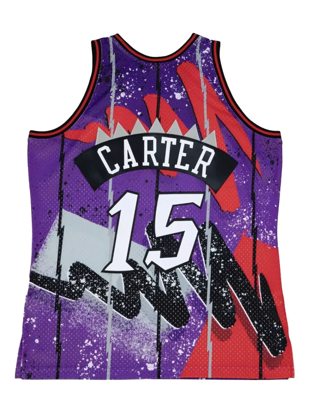Mitchell & Ness NBA Raptors 1998 Vince Carter Hyper Hoops Swingman ジャージー ベストトップ - Purple - 画像2