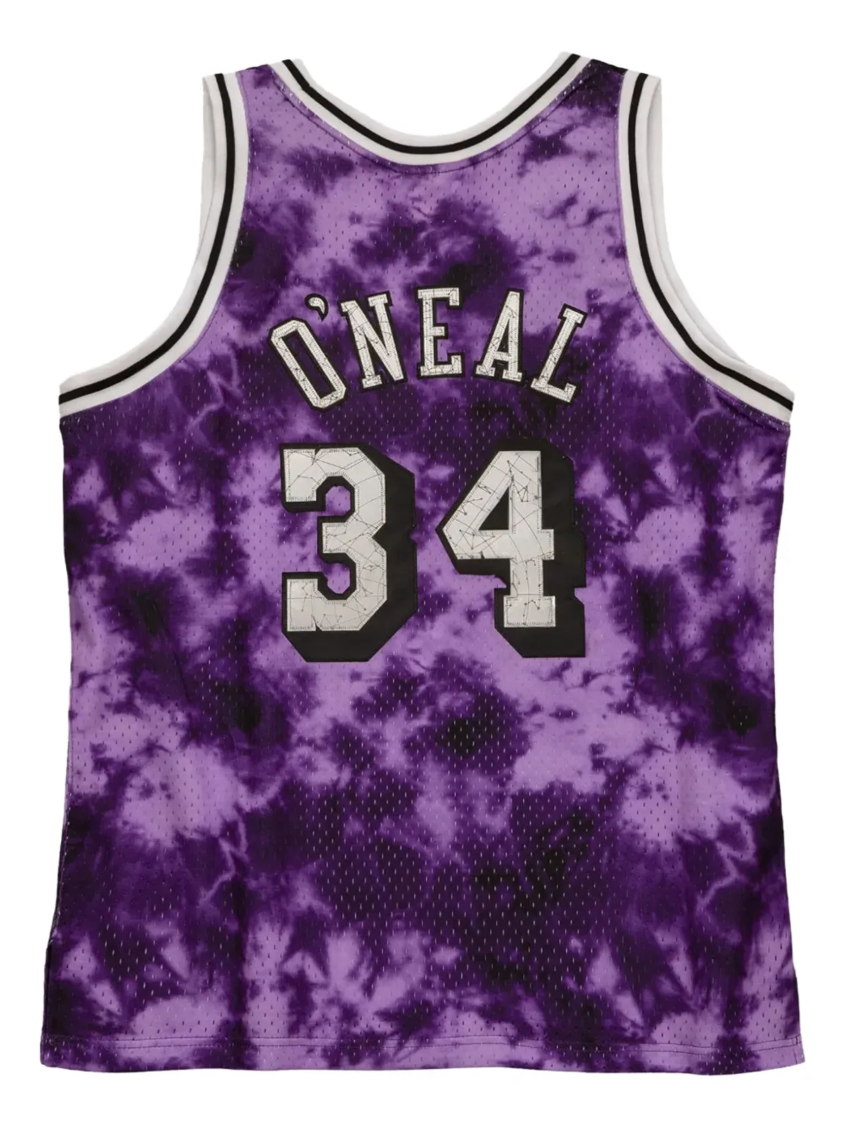Mitchell & Ness NBA LA Lakers 96 Shaquille O'Neal Galaxy スイングマンジャージ - 画像2