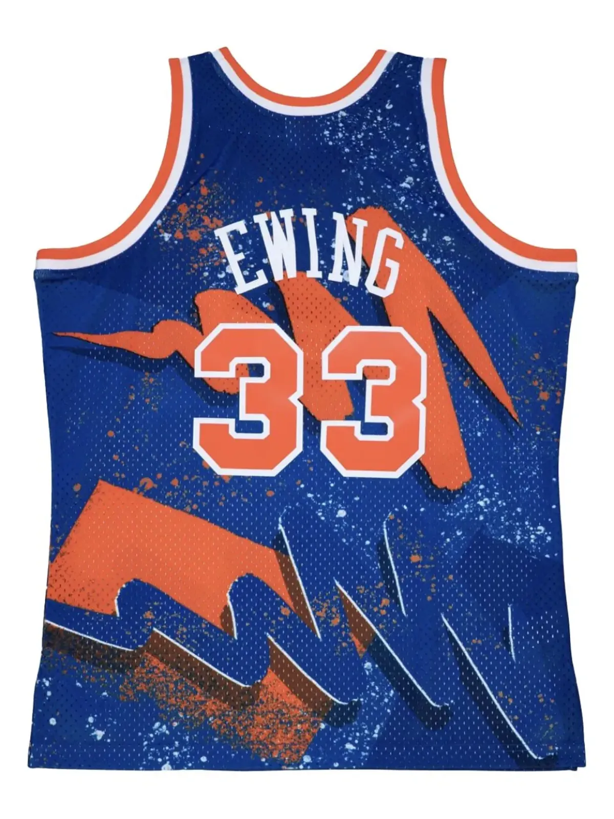 Mitchell & Ness NBA Knicks 1991 Patrick Ewing Hyper Hoops Swingman ジャージー ベストトップ - ブルー - 画像2