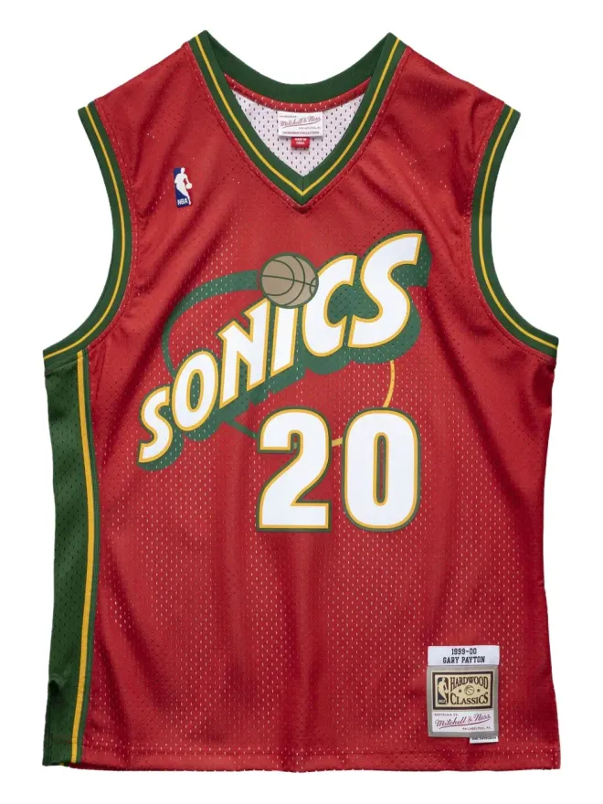 Mitchell & Ness Mitchell & Ness x NBA Seattle Supersonics 1999 Gary Payton Swingman タンクトップ - レッドの商品画像
