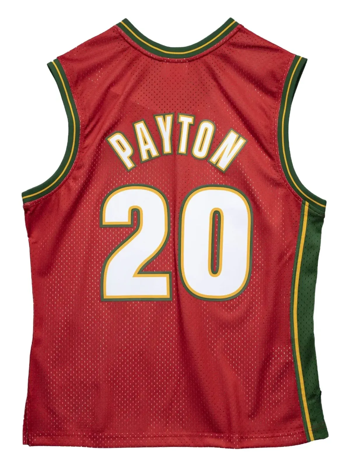 Mitchell & Ness x NBA Seattle Supersonics 1999 Gary Payton Swingman タンクトップ - レッド - 画像2