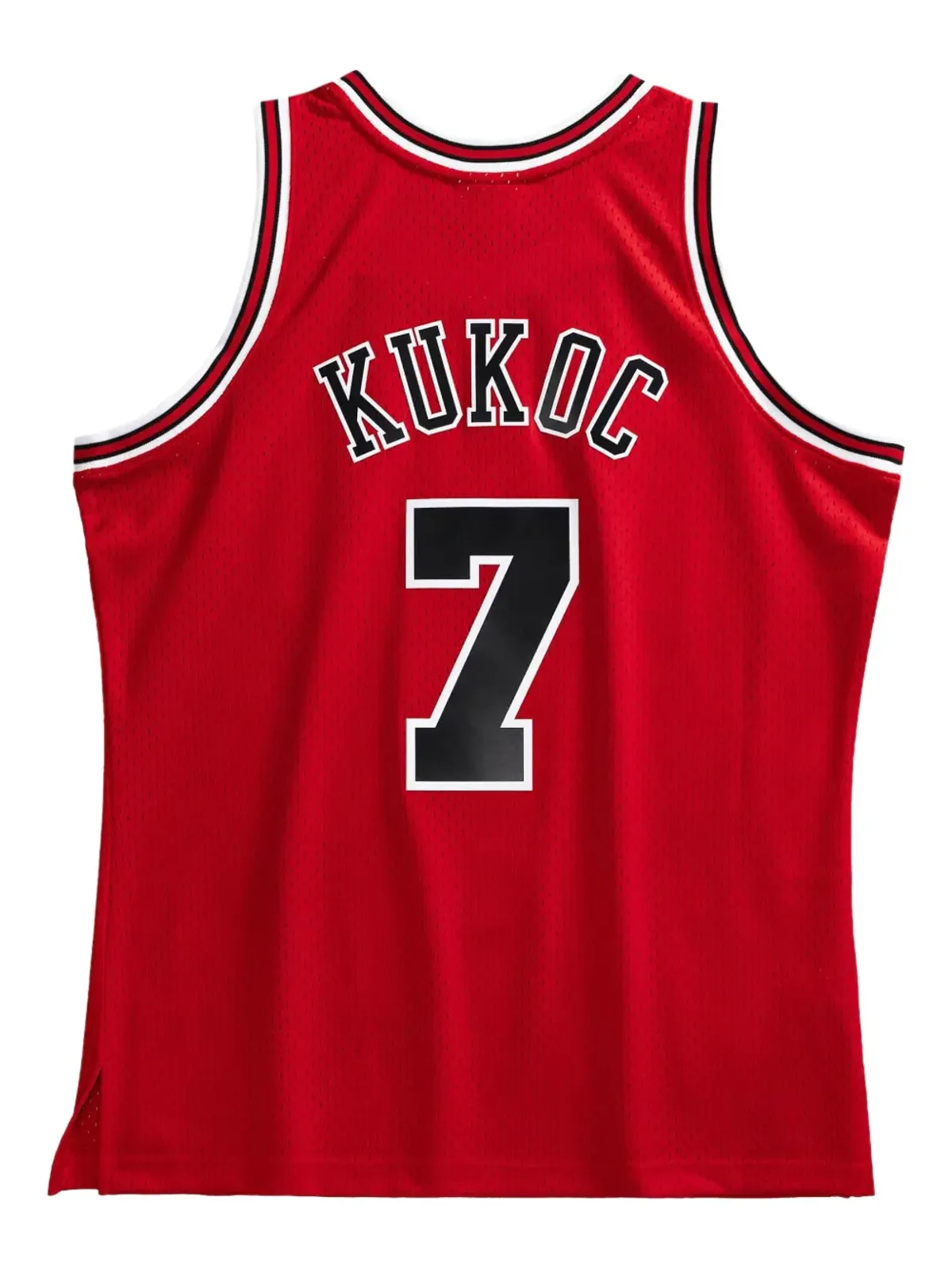 Mitchell & Ness NBA Bulls 97 Toni Kukoc Swingman タンクトップ - レッド - 画像2