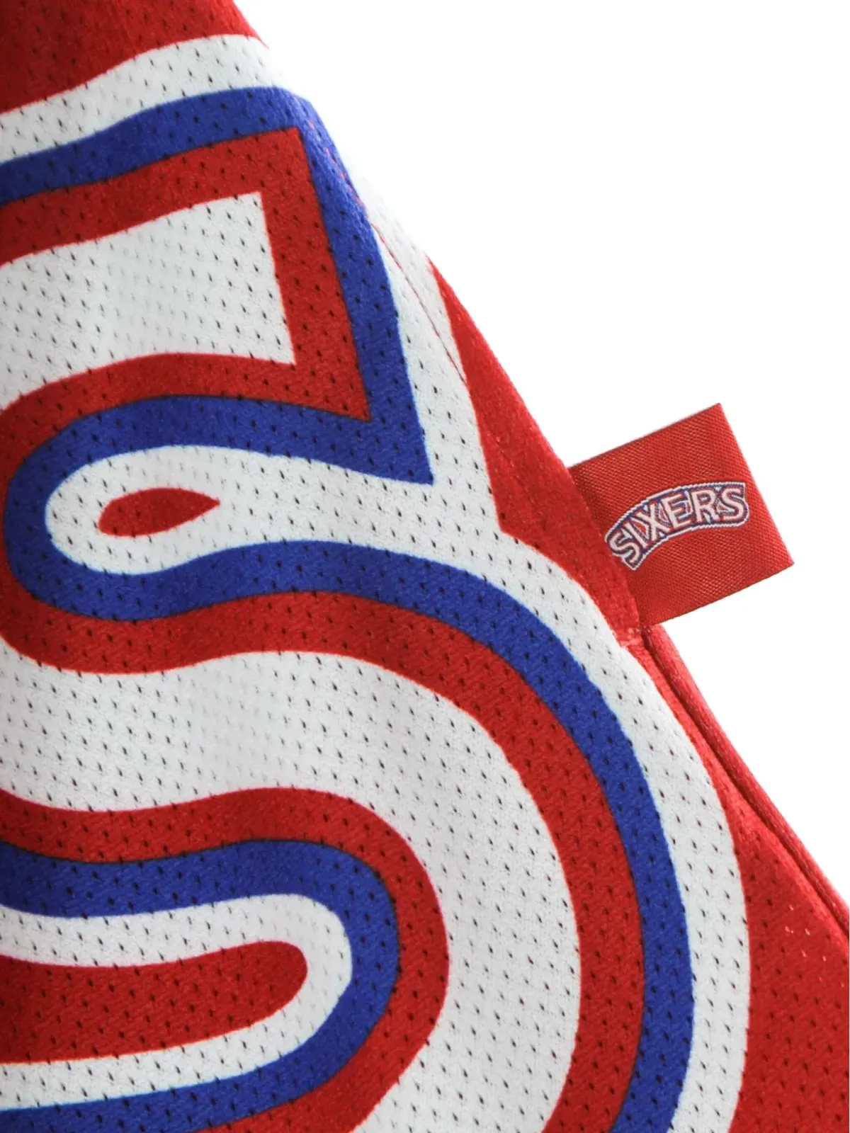 Mitchell & Ness ロゴプリントショーツ - レッド - 画像3