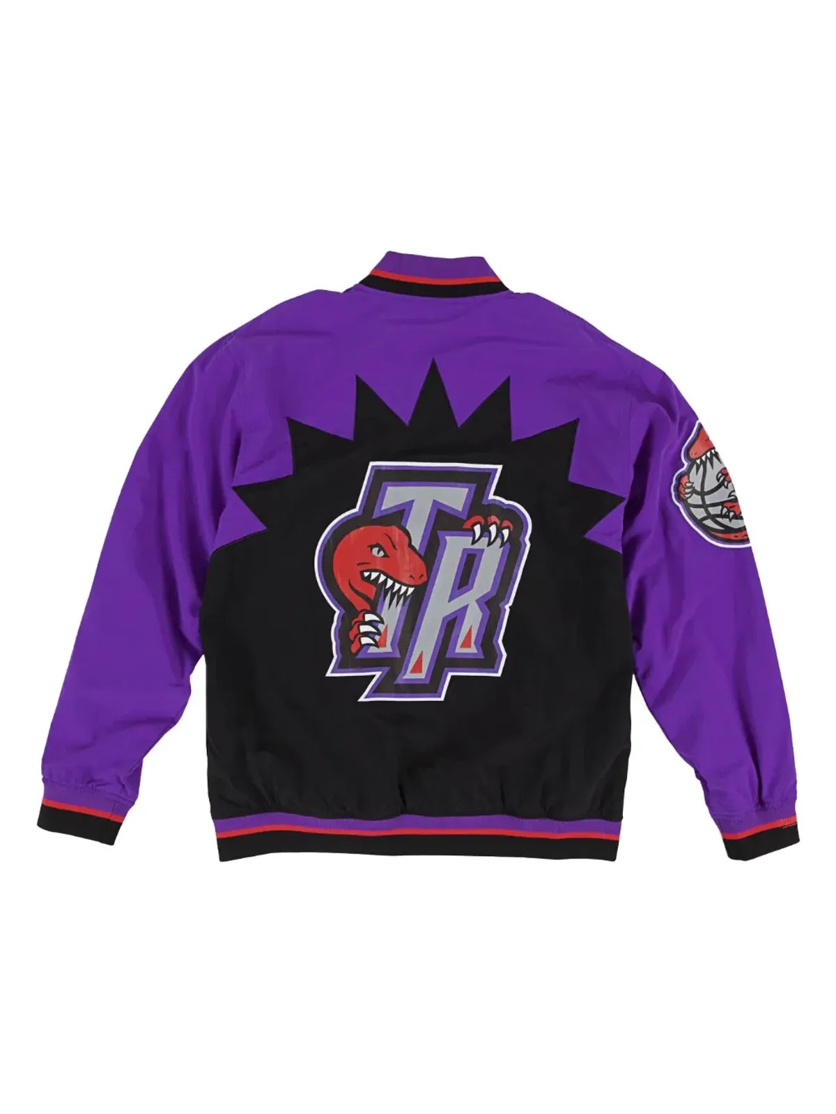 Mitchell & Ness NBA Toronto Raptors 95-96 オーセンティック・ウォームアップジャケット - パープル - 画像2