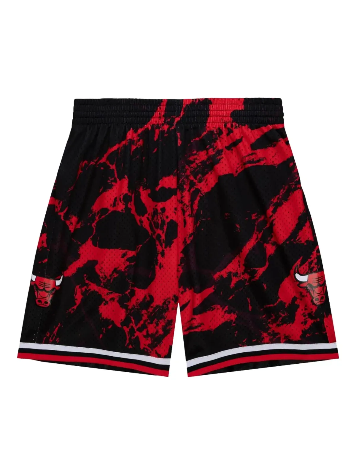 Mitchell & Ness x NBA Chicago Bulls 1997 Team Marble Swingman ショーツ ブラック - 画像2