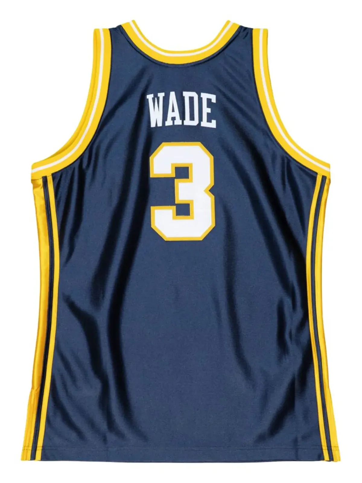 Mitchell & Ness NCAA Marquette 2002 Dwyane Wade バスケットボールジャージ - 画像4