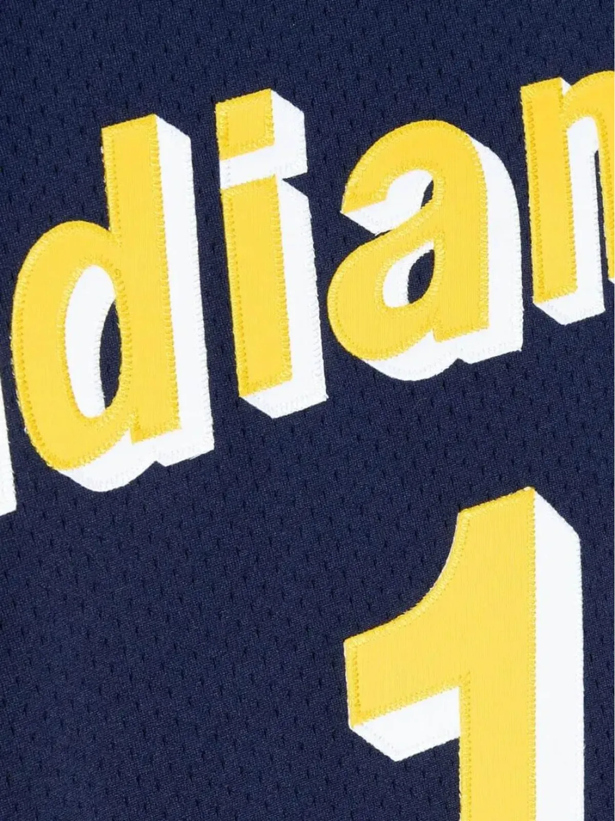 Mitchell & Ness NBA Indiana Pacers 96 Mark Jackson バスケットボールジャージ - ブルー - 画像2