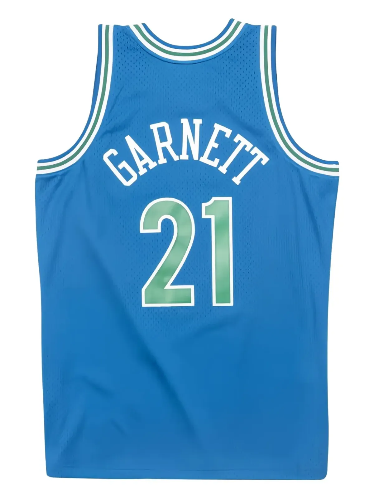 Mitchell & Ness NBA Timberwolves 95 Kevin Garnett ジャージー ブルー - 画像2