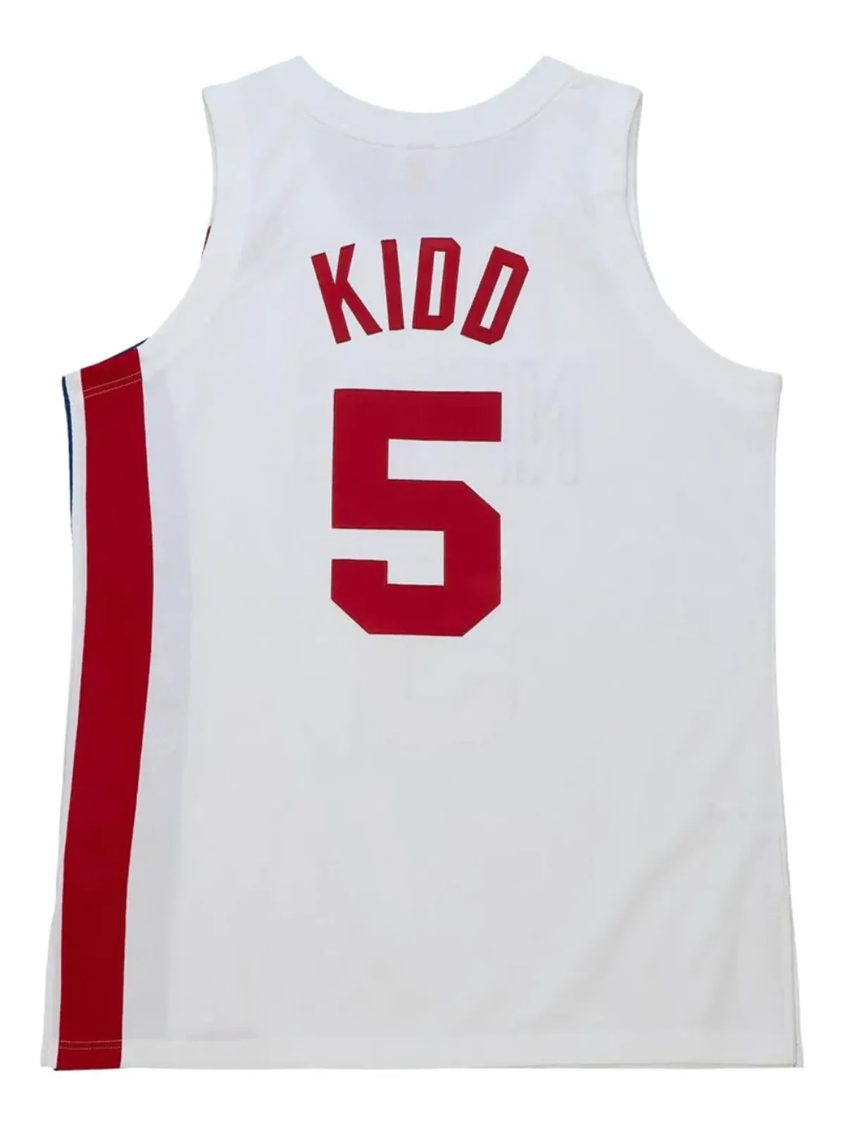 Mitchell & Ness NBAニュージャージー・ネッツ 2005ジェイソン・キッド バスケットボールジャージ - White - 画像2