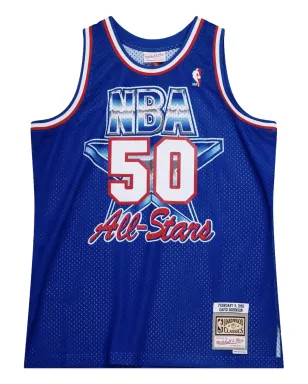 Mitchell & Ness NBA David Robinson 1992-93 All Star West ジャージ - ブルー - サムネイル1