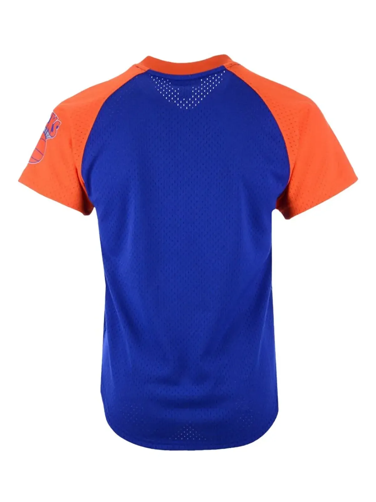 Mitchell & Ness ファイナルセコンズ メッシュ Vネック NBA Knicks Tシャツ - 画像2