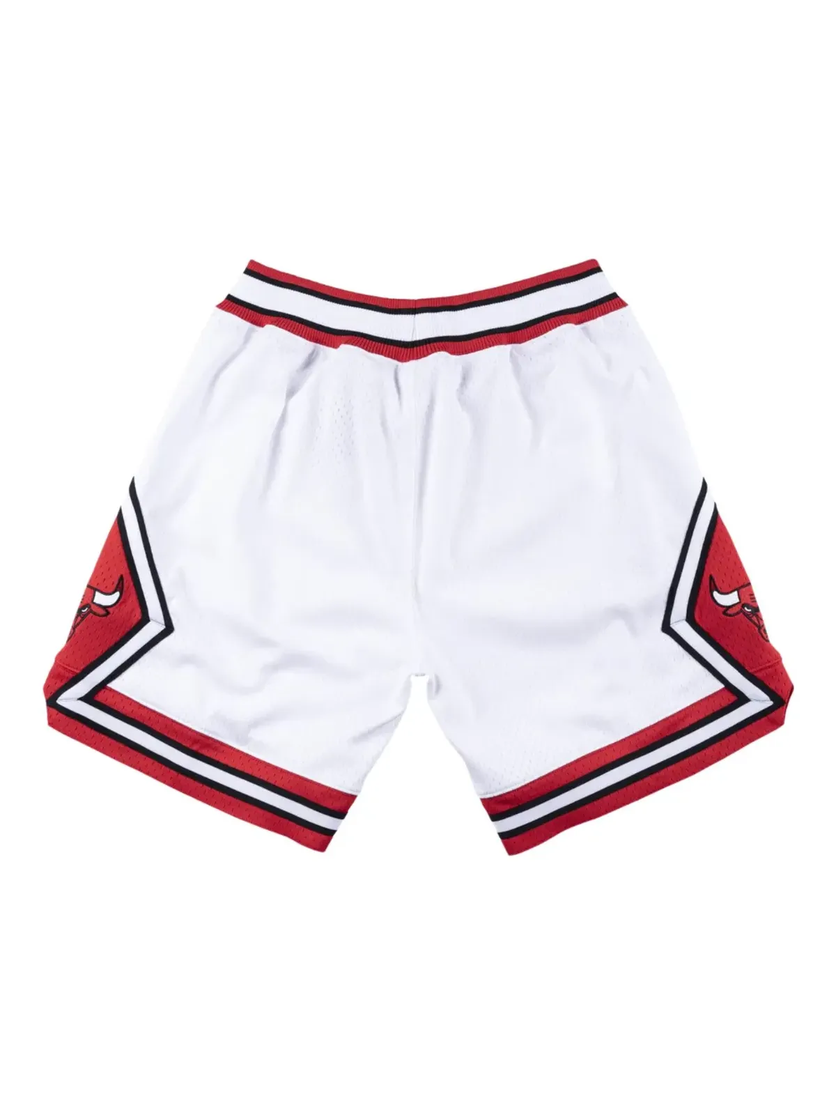 Mitchell & Ness NBA シカゴ・ブルズ 1996 バスケットボールショーツ - White - 画像3