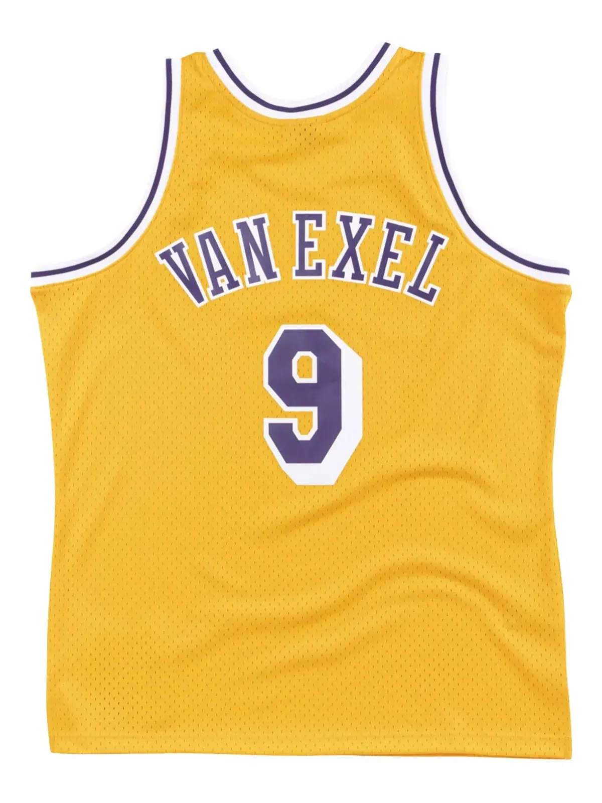 Mitchell & Ness x NBA LA Lakers 1996 Nick Van Exel Swingman タンクトップ - イエロー - 画像2