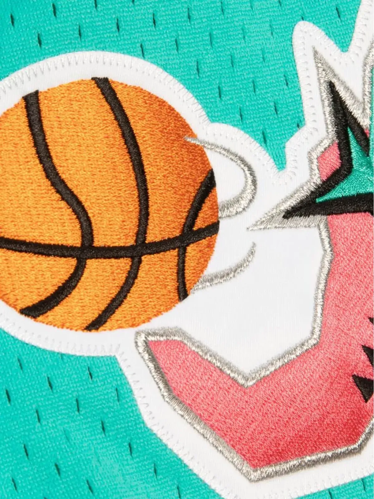Mitchell & Ness NBAオールスターゲーム 1996 バスケットボールショーツ - グリーン - 画像2