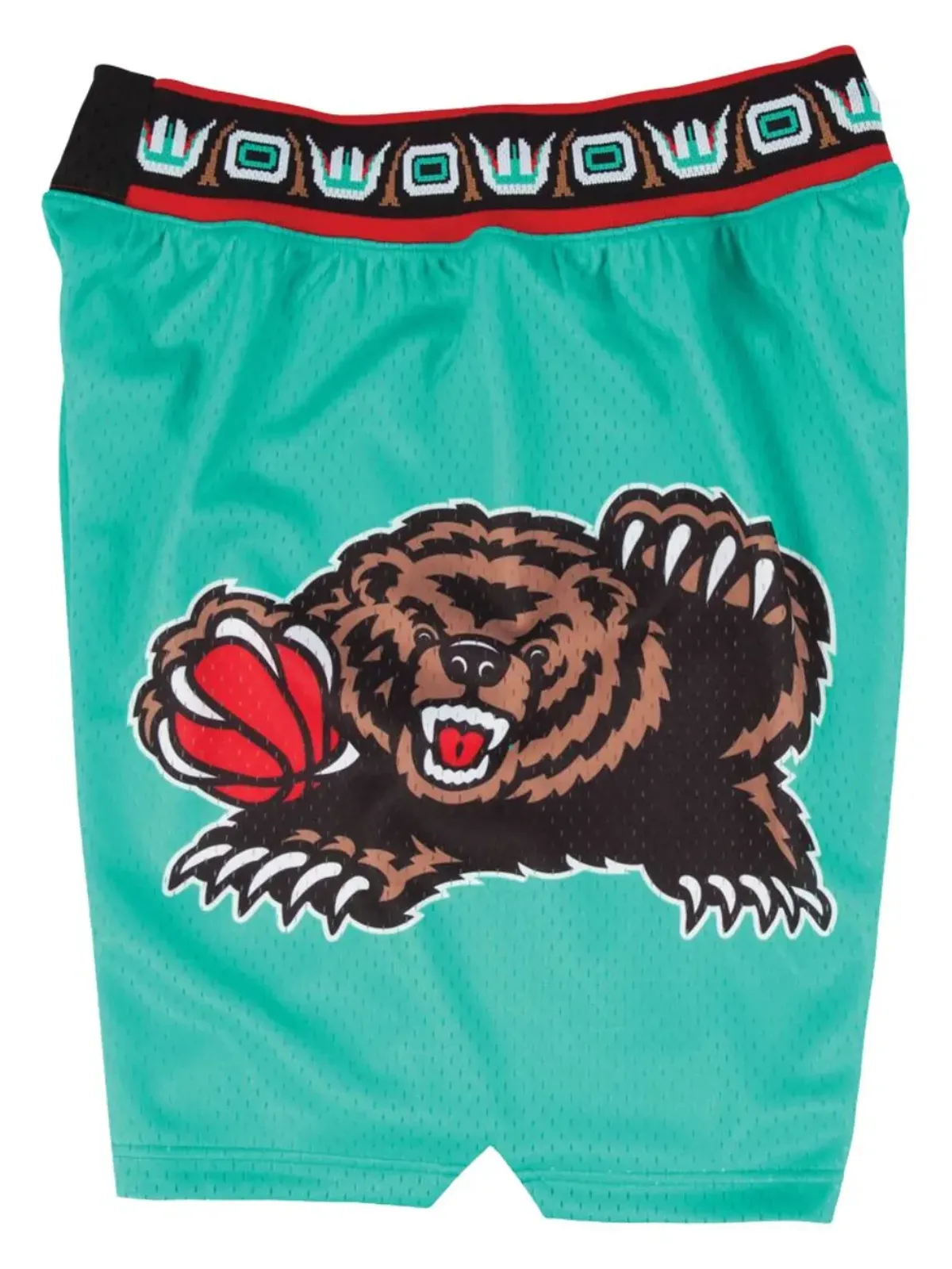 Mitchell & Ness NBA Vancouver Grizzlies 95-96 バスケットボールショーツ - グリーン - 画像3