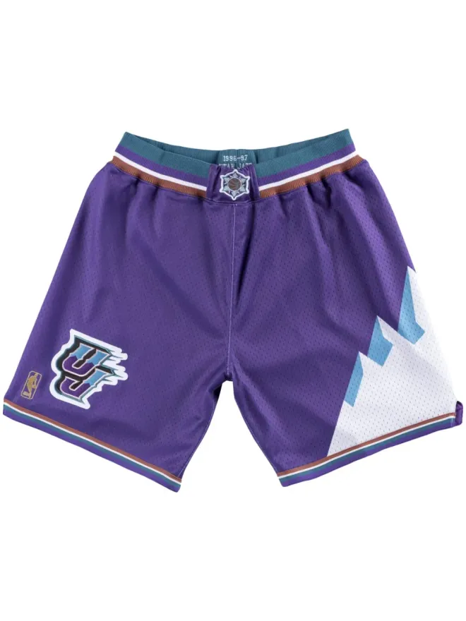 Mitchell & Ness Mitchell & Ness NBA Utah Jazz 96-97 オーセンティックショーツ - パープルの商品画像