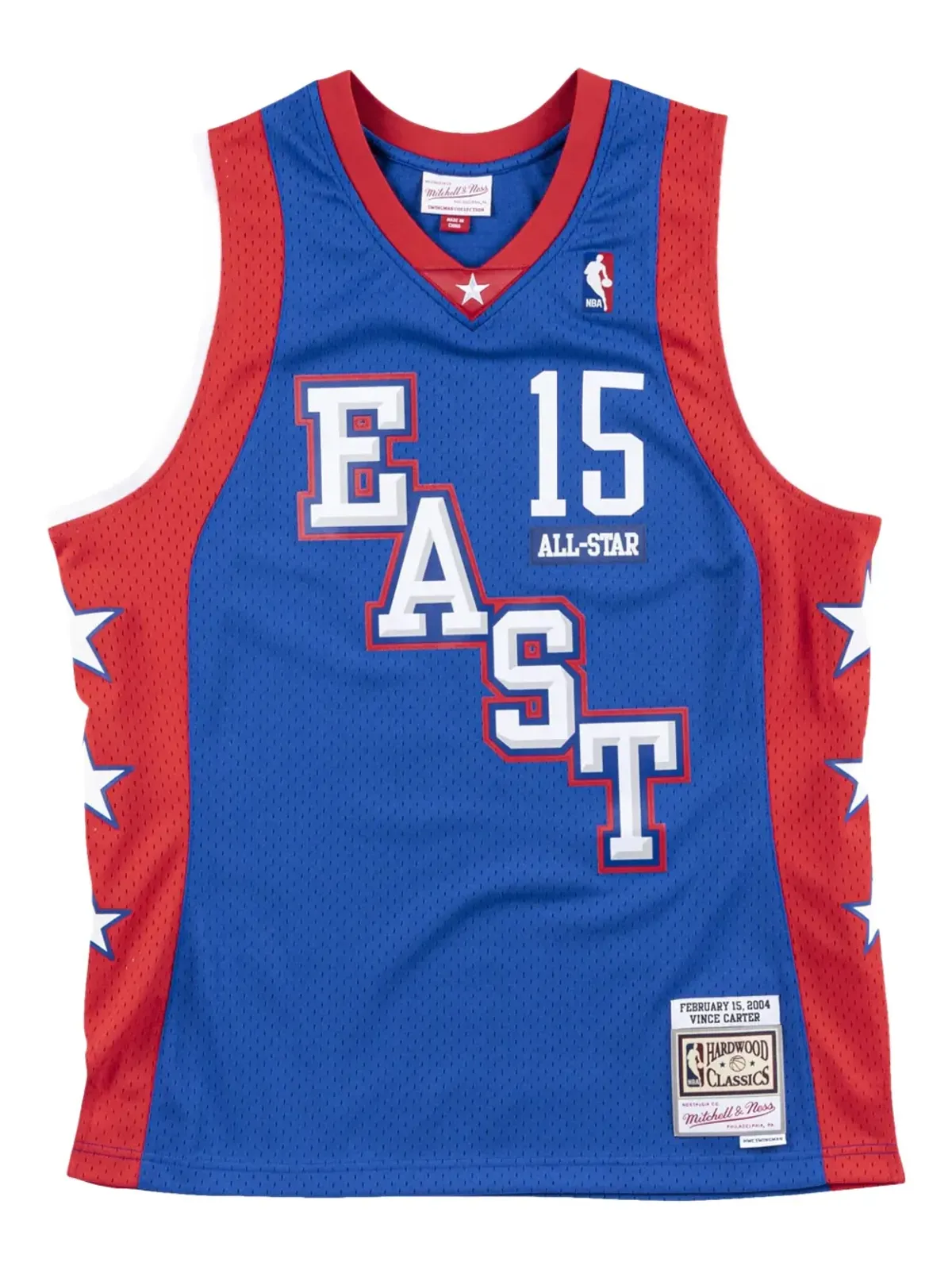 Mitchell & Ness NBAオールスター 04 ヴィンス・カーター Swingman タンクトップ - 画像2