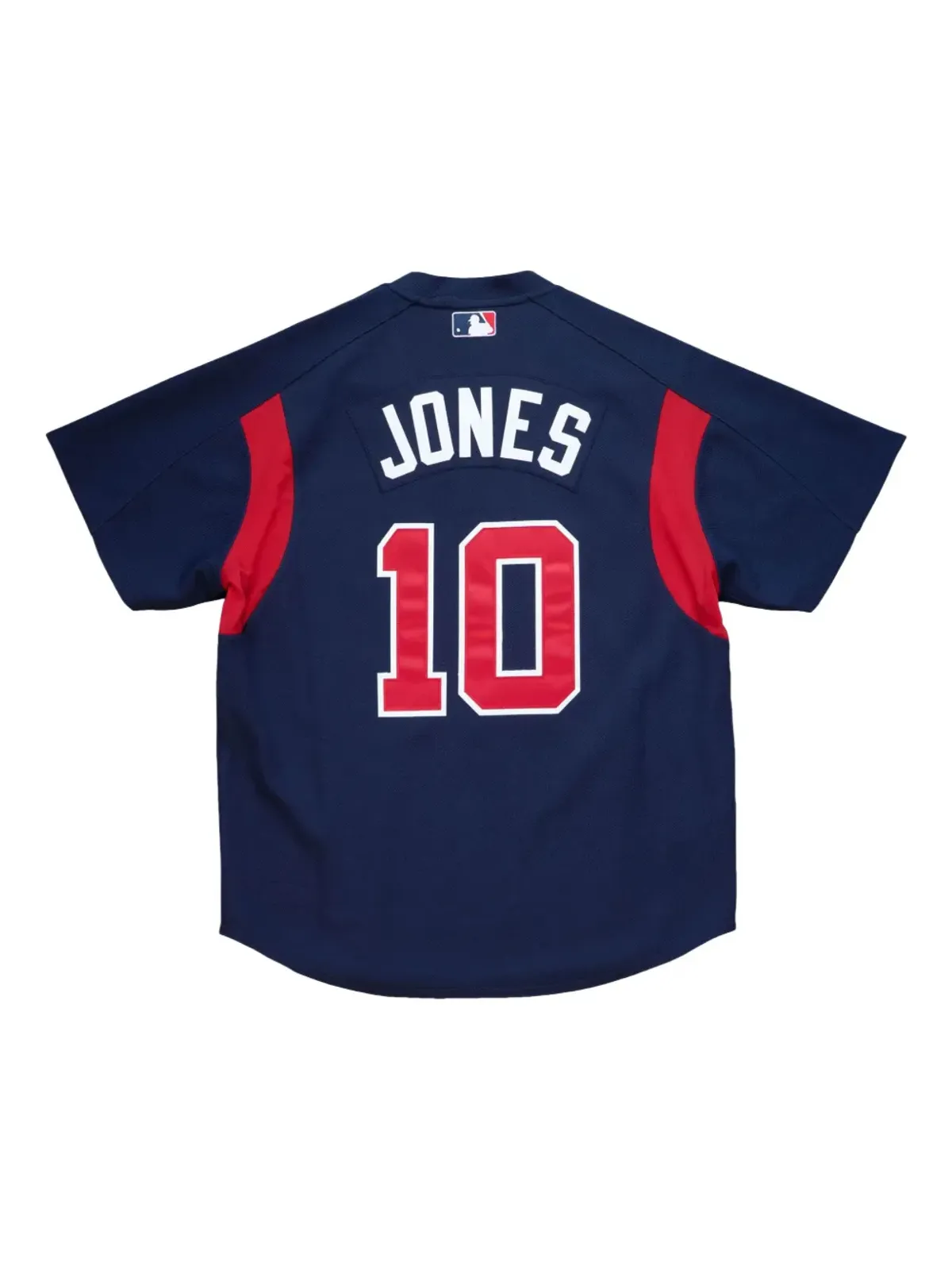 Mitchell & Ness MLBアトランタ・ブレーブス 2003年 チッパー・ジョーンズ 野球ジャージ - 画像2