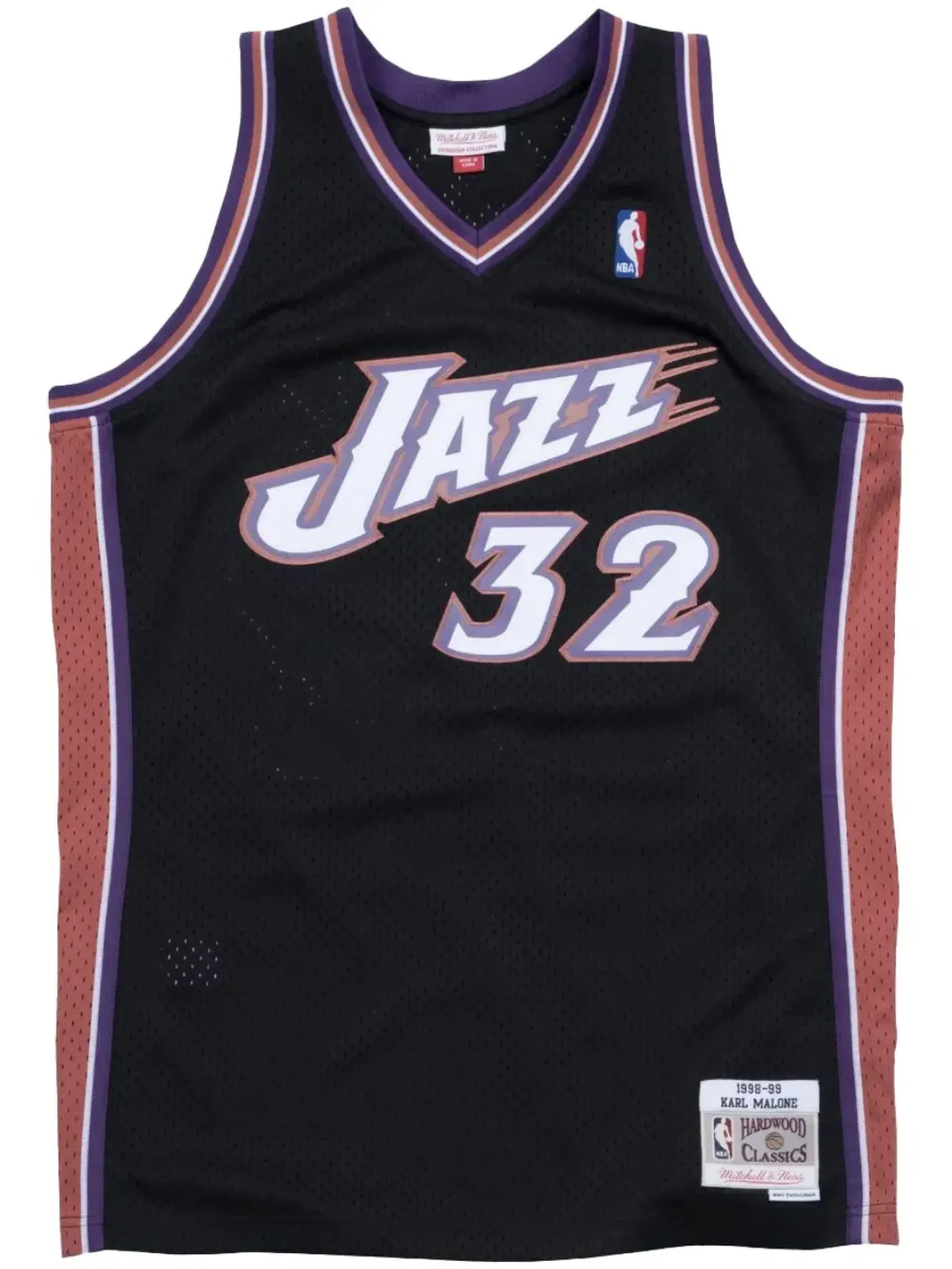Mitchell & Ness NBA Jazz 96-97 カール・マローン スウィングマン ジャージーベストトップ - 画像1