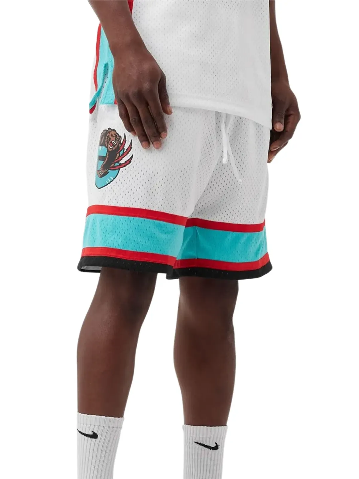 Mitchell & Ness x NBA Memphis Grizzlies 2001 Swingman ショーツ - ホワイト - 画像2
